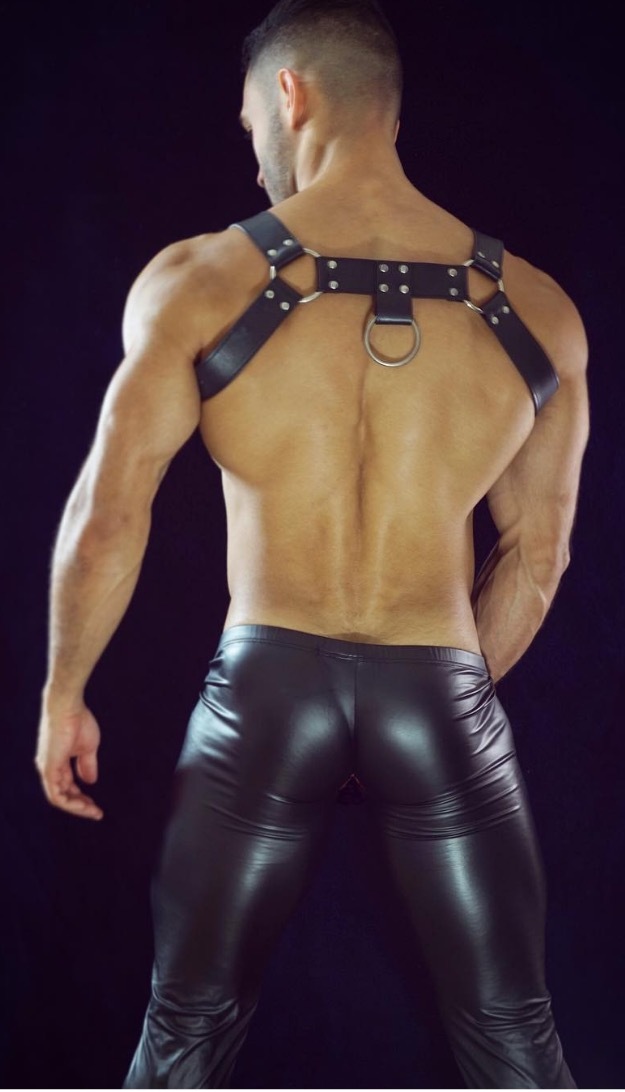 Leather gay men