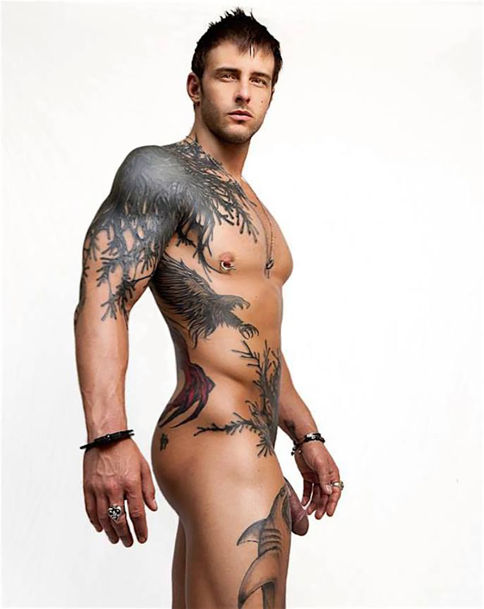 голые мужчины татуировки фото 13