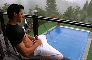 Naked pool guys gifs and pics #23