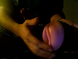 Guy Wanking Prick With A Toy On Cam