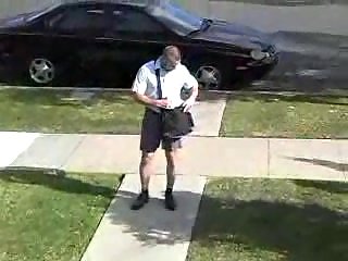 Cute Postman Gets Hot Sex