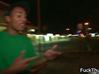 Dude gets fucked hard by black thug 1