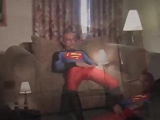 Superman cock sucking