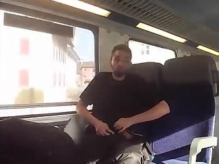 Just jerking off on the train, dont mind me...