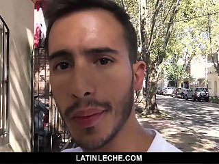 LatinLeche - POV camera man fucking  Latin macho stud