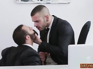 Muscle gay anal sex and facial