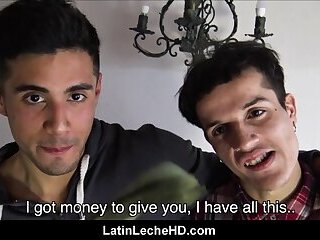 Latino Twink And Jock Boyfriends Get Paid To Have Threesome With Filmmaker POV