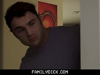 FamilyDick - Muscle Daddy Fucks His Stepson And The Horny Postman