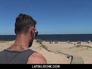 LatinLeche - Brace-Faced Stud Gets His Asshole Pounded By A  Stranger