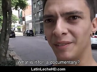 Amateur Latino Twink Paid Cash Fuck Two Gay Guys POV