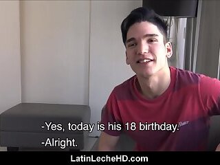 Hot Amateur Latino Boys Make First Time Sex Tape For Birthday