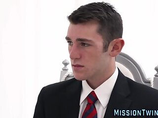 Mormon elder fingered and tugged