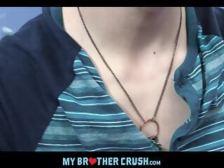 Cute Young Twink Stepbrother Family Sex With Stepbrother Before Running Away POV