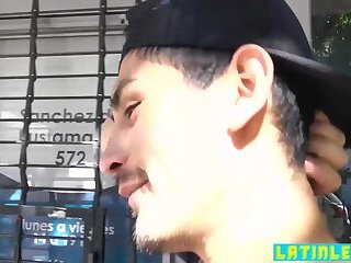 Gay latino gives money to fuck straight studs asshole