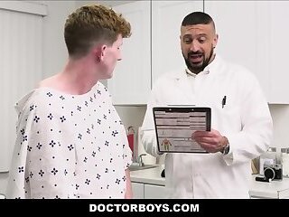 Straight Virgin Boy Sex With Two Gay Doctors In Office