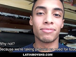 Latin Boy With Braces Fucked For Cash