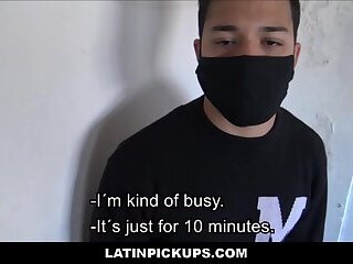 Latin Delivery Boy Paid Extra Tip For Sex POV - Javiez, Gus