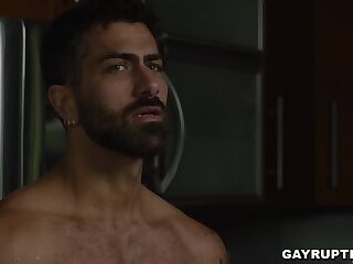 Tryoe Jacobs gets rimmed before anal sex by Adam Ramzi