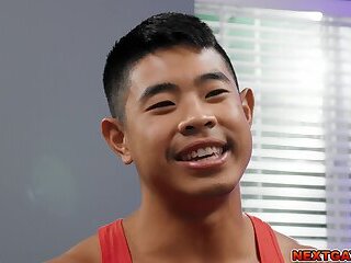 Shane Cook and Luke Truong engage in bareback sex