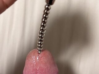 Japanese playing with sounding beads