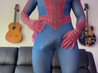 spider man cumshot