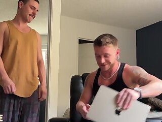 Asher Day Blows His Big Bro Colt Spence’s Huge Dick
