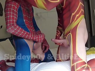 Spiderman Fucked Flash