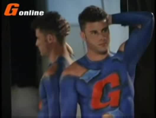 [GVC 187] Superman Showing Super Cock