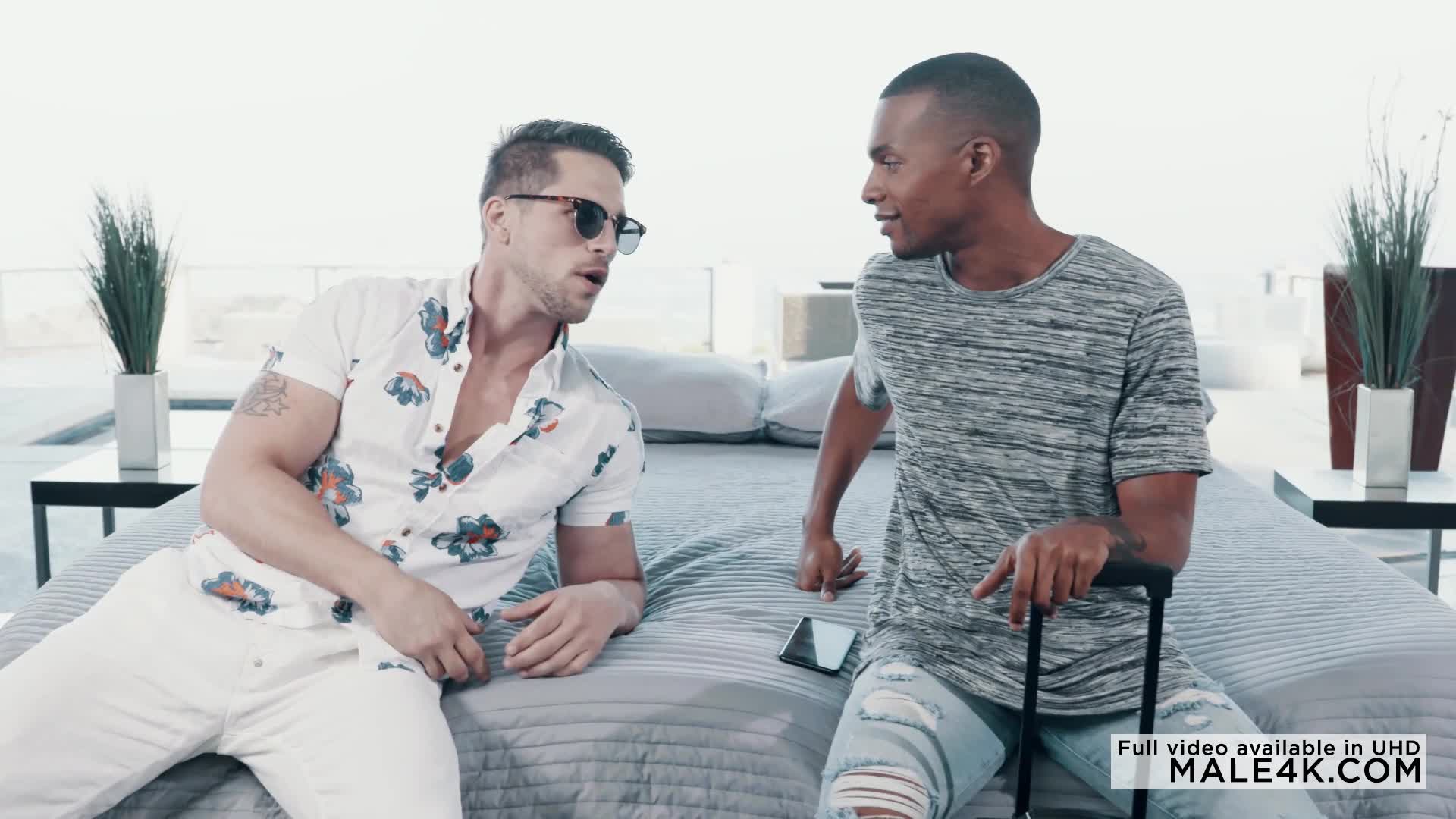 Black Guy And His First White Boyfriend - BoyFriendTV.com