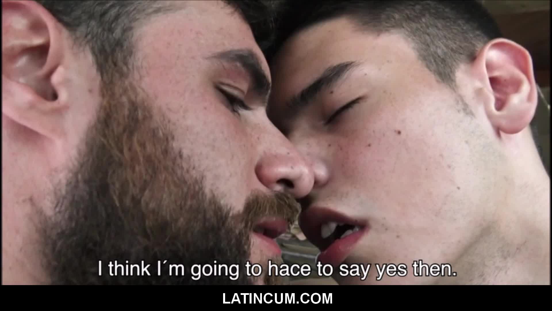 Dad Son Kissing Porn - Latino Dad Joins Twink Son And His Boyfriend Amateur Family Threesome For  Cash - BoyFriendTV.com