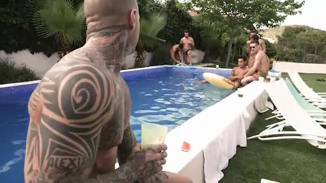 Porn Star Pool Party