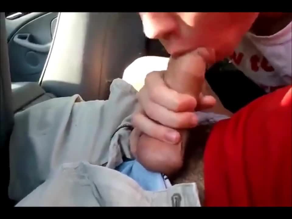 Young Twink Sucks Dick In Car And Swallows