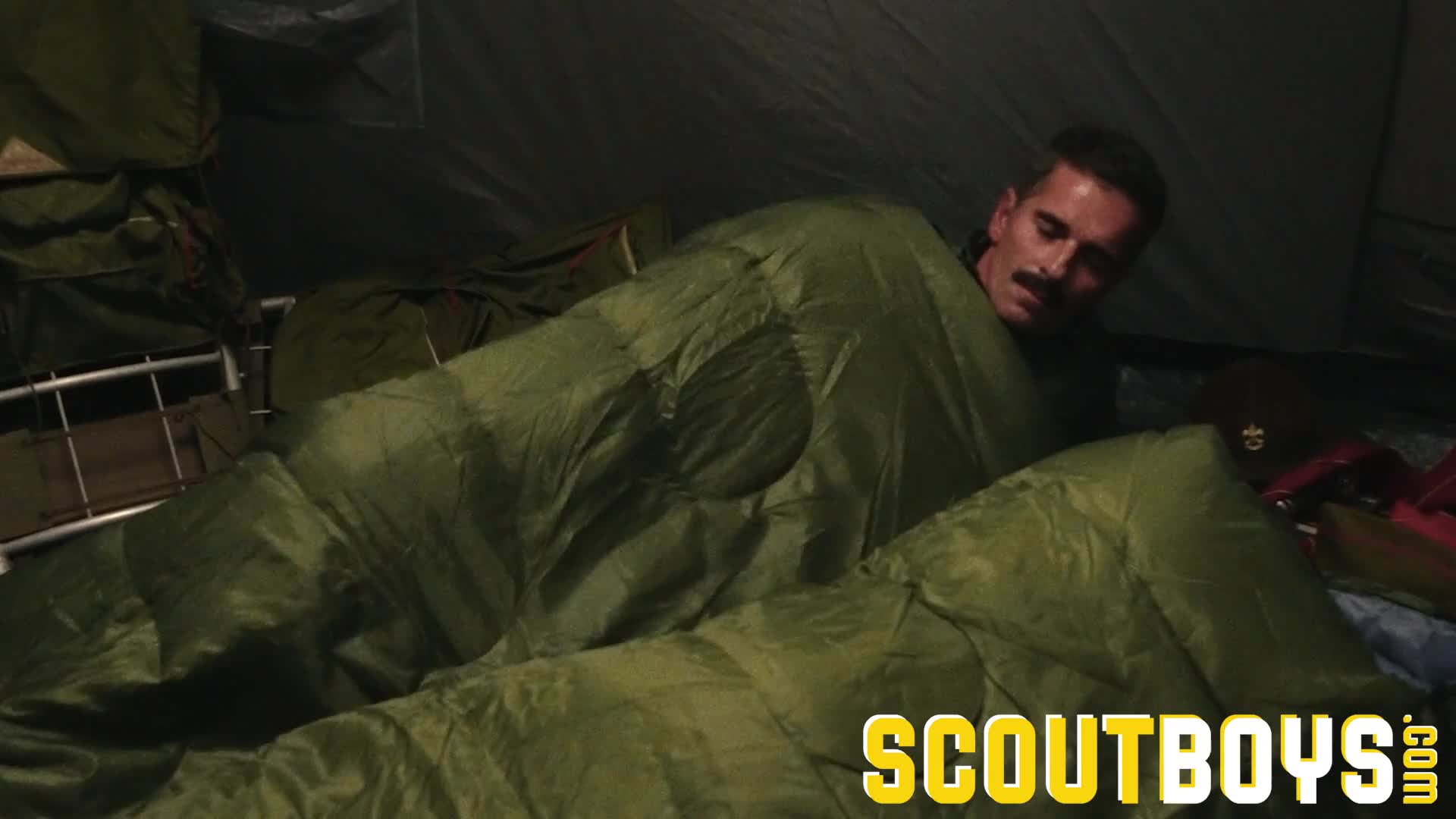 ScoutBoys Austin Young fucked outside in tent by older daddy -  BoyFriendTV.com