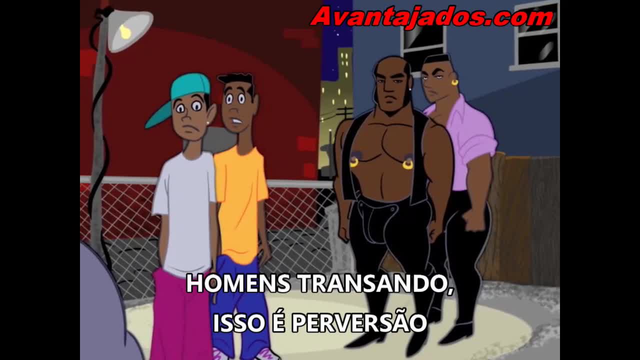 Anime gay transando