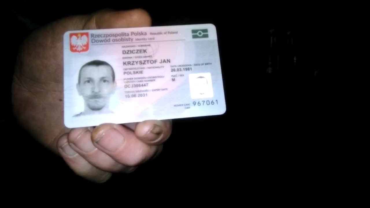 My ID card verification and a big orgasm