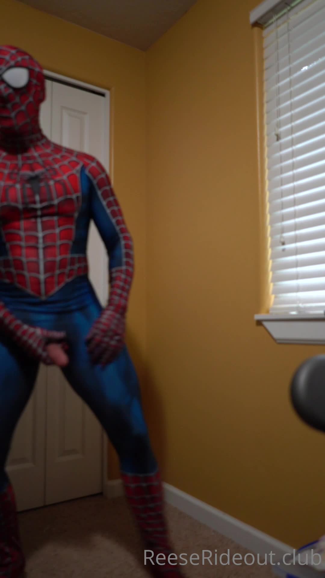 Spider Man Shoots His Webs